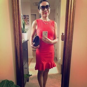 Zara TRF Red Dress